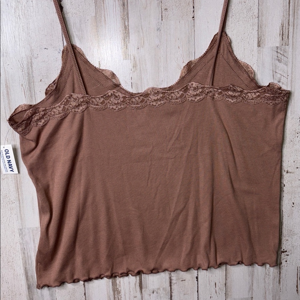 Old Navy Brown Lace Camisole - Picture 13 of 13